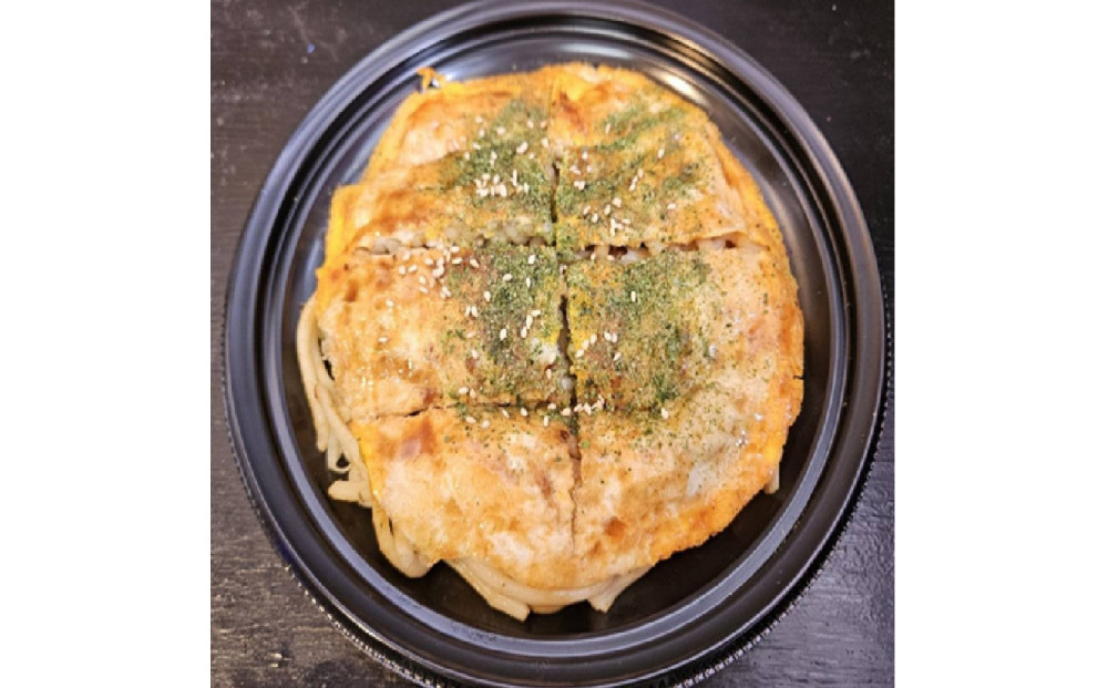 広島のお好み焼き（うどん入り）2枚セット