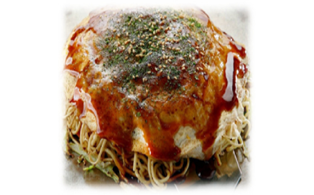 広島のお好み焼き食べ比べセット（そば）王道・邪道各1枚ずつ　2枚入り