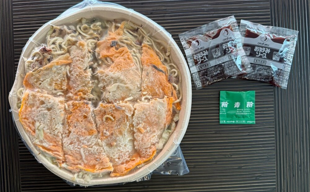 悟八の冷凍お好み焼き　そば肉玉6枚入り