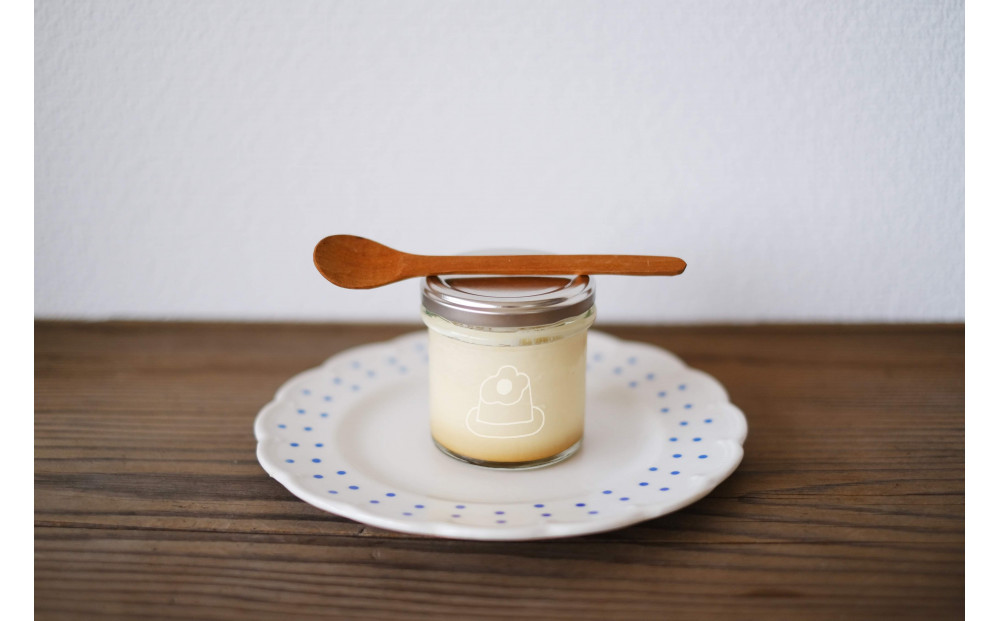 ひろしま さとやまプリン （プレーン３個、牧場生ミルク３個入り）