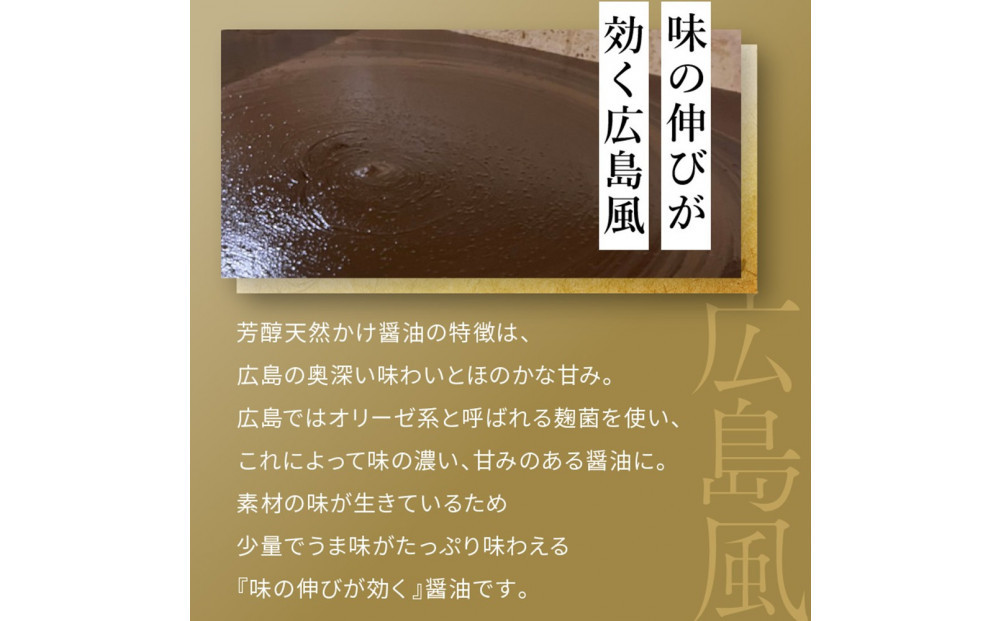 芳醇天然かけ醤油 サンフレッチェボトル 200ml×20本セット