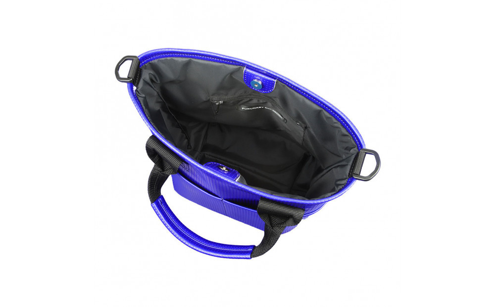 FUKUNARY ミニトートバッグ バレーボール / ブルー M075