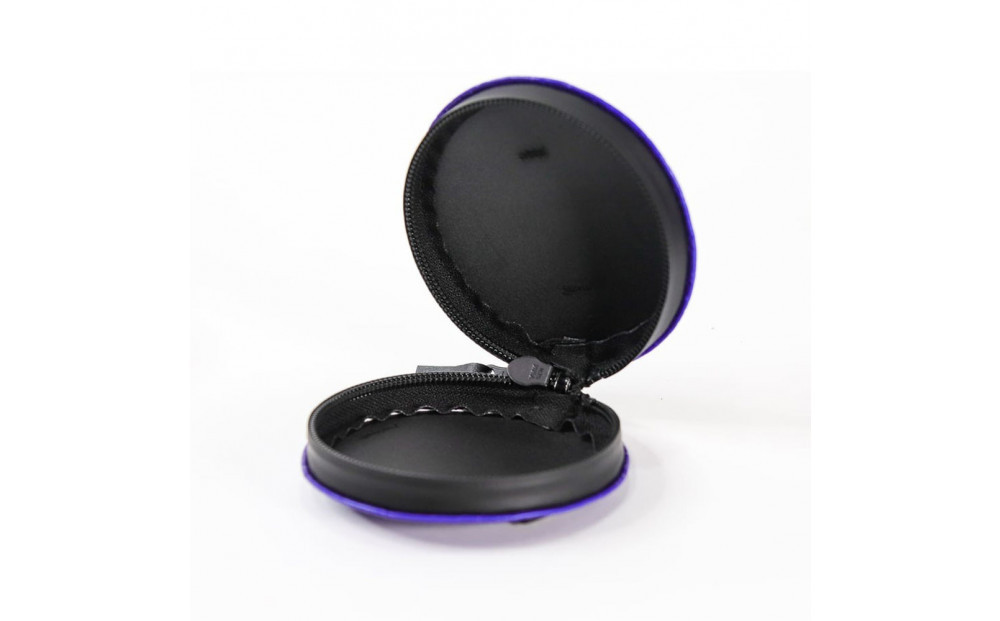 ラウンドコインケース/ ブルー M047