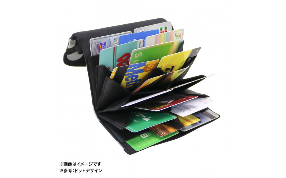 FUKUNARY はちのす カードケース カード入れ KUROGIN 紫野 B04