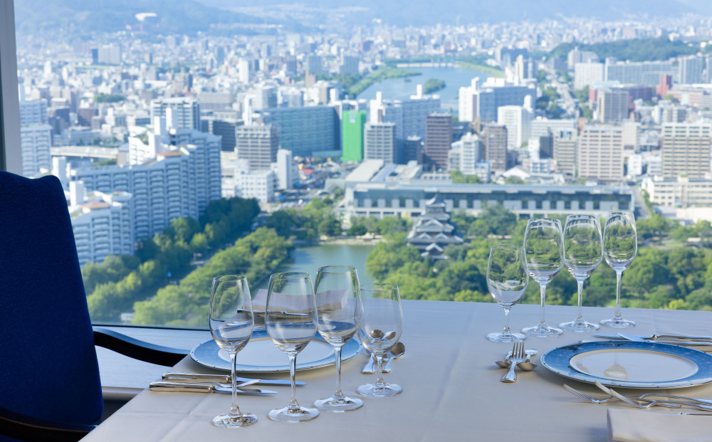 ディナーペアお食事券　【33Fレストラン シャンボール】スペシャルコース２