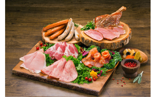 福留ハム ロマンティック街道 9点セット（ハム、ベーコン）