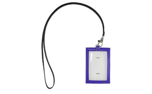 ＼年内発送／IDカードケース(縦)/ ブルー M124T