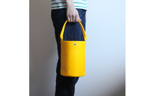 ＼年内発送／バケットバッグ / イエロー M136
