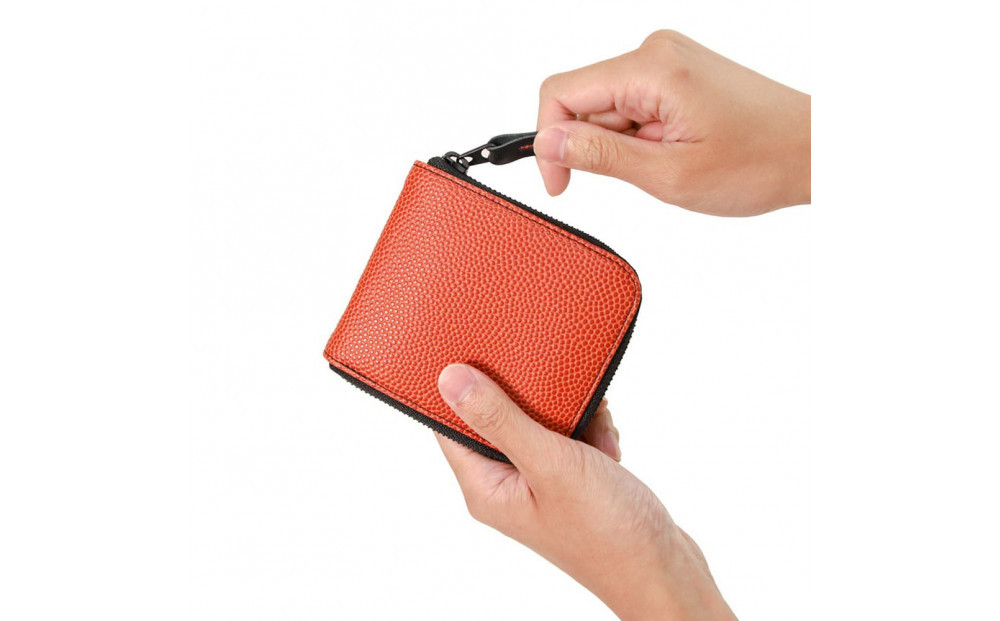 ＼年内発送／折財布/ ブラウン M026