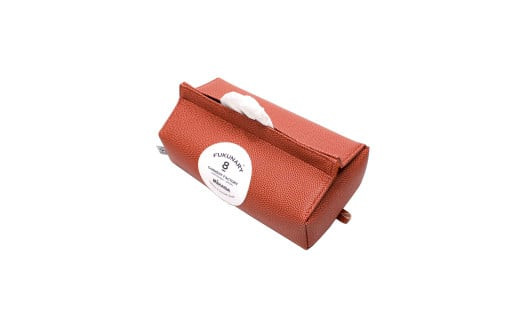 ＼年内発送／ティッシュケース/ ブラウン M029