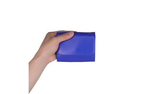 ＼年内発送／はちのす カードケース/ ブルー M069