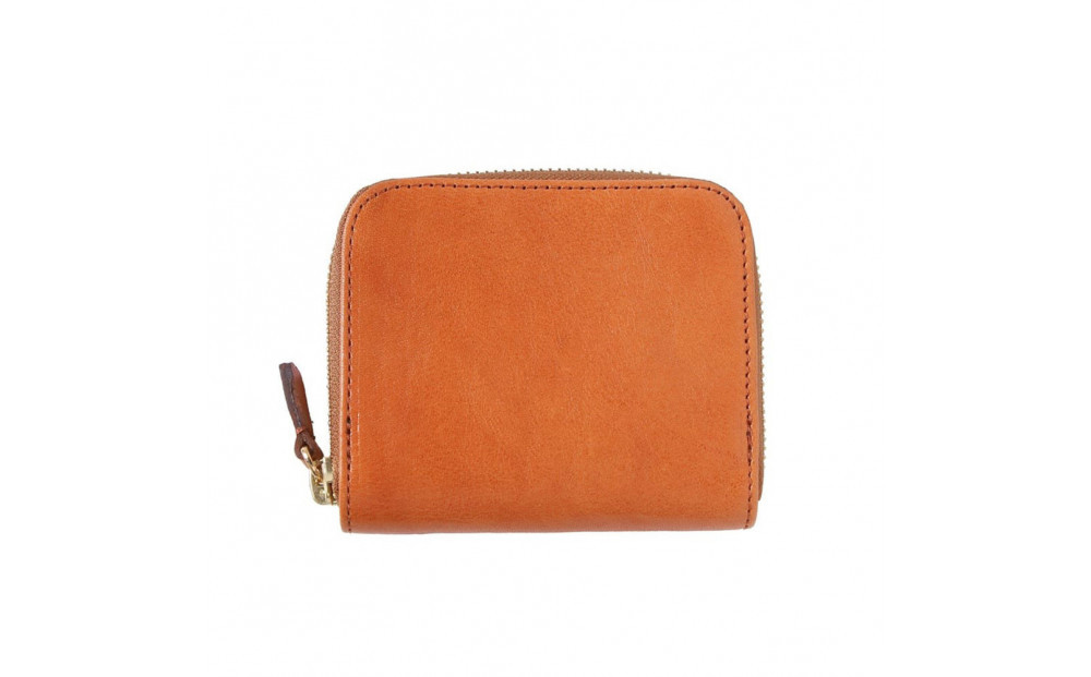 ＼年内発送／ミニマム財布栃木レザーWコガシ/淡茶 L008