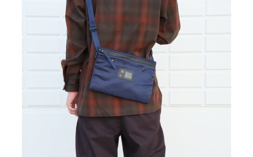 サコッシュ  MA-1/ネイビー F007