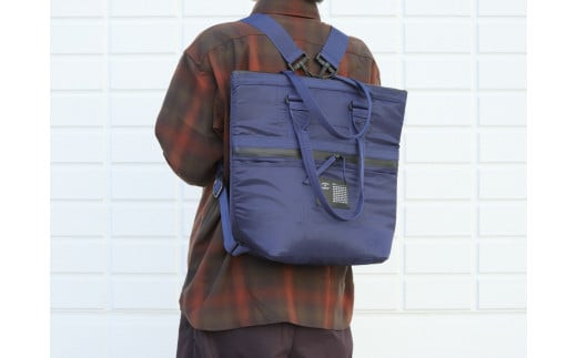 ＼年内発送／トートバッグ(4WAY)MA-1/ネイビー F002