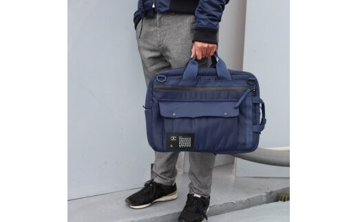 ＼年内発送／ビジネスバッグ (4WAY)MA-1/ネイビー F001