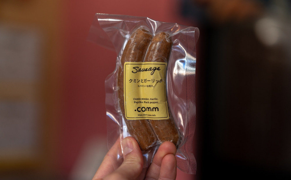 ＼年内発送／ 猪ソーセージ　クミンガーリック　3個セット