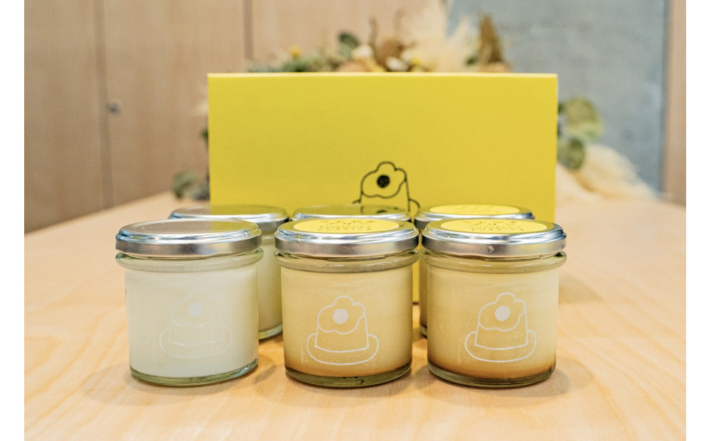 ひろしま さとやまプリン （プレーン３個、牧場生ミルク３個入り）