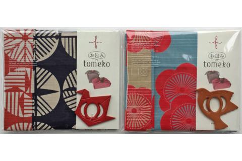 ウオーク社　お包みtomekoセットE（はと、折鶴）