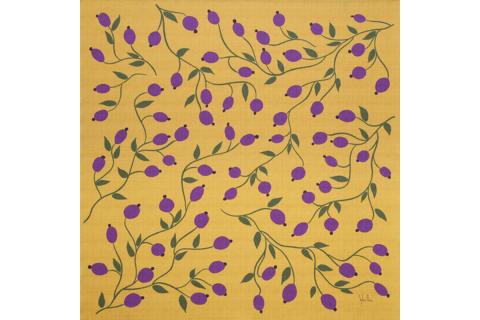 ウオーク社　ふろしきハンドライトきせかえバッグセットS（グロセイア/カーキ）（ハンドル色：ブラウン）