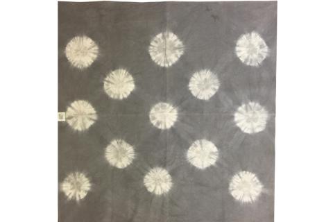 ウオーク社　Fキャリーふろしきハンド尾道帆布草木染めセット（蜘蛛絞り染め）