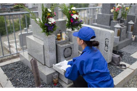 お墓清掃代行　プレミアムプラン