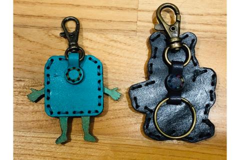 呉氏＆ヤブ　レザーキーホルダーセット