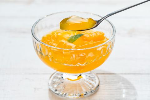 添加物と砂糖を使わない海藻ゼリー りんご・みかん 6個セット りんご×3個 みかん×3個