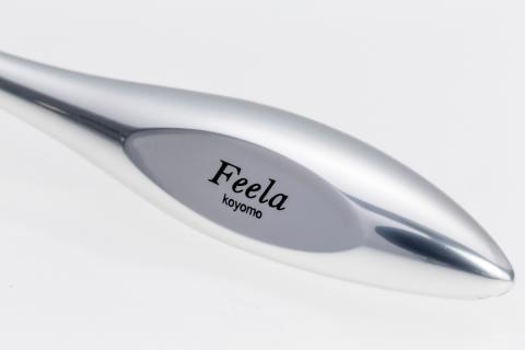 リラックスブラシ　古羊毛　Feela type-R クローム