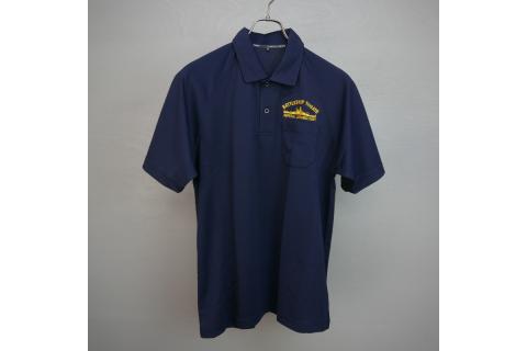 ポロシャツ【戦艦大和】ネイビー　Lサイズ