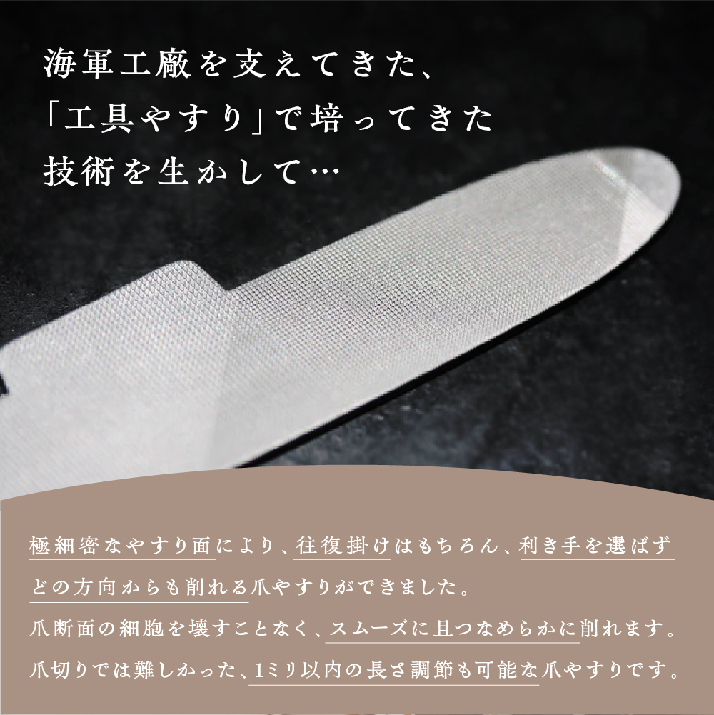 日本遺産 潜水艦型爪やすり 呉
