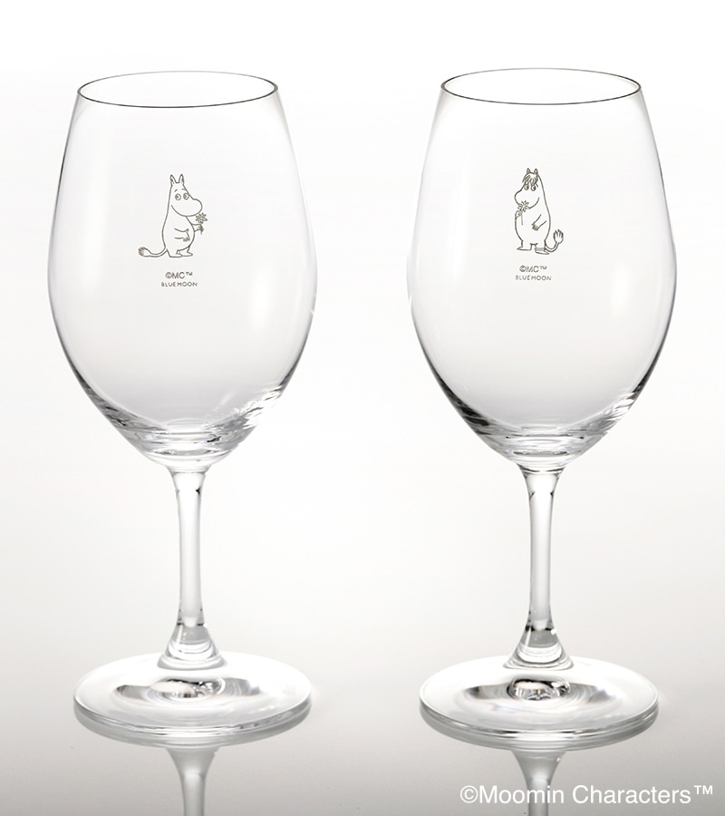 ムーミンワイングラスペア（ムーミン&スノークのおじょうさん）／リーデル ku186-027-r