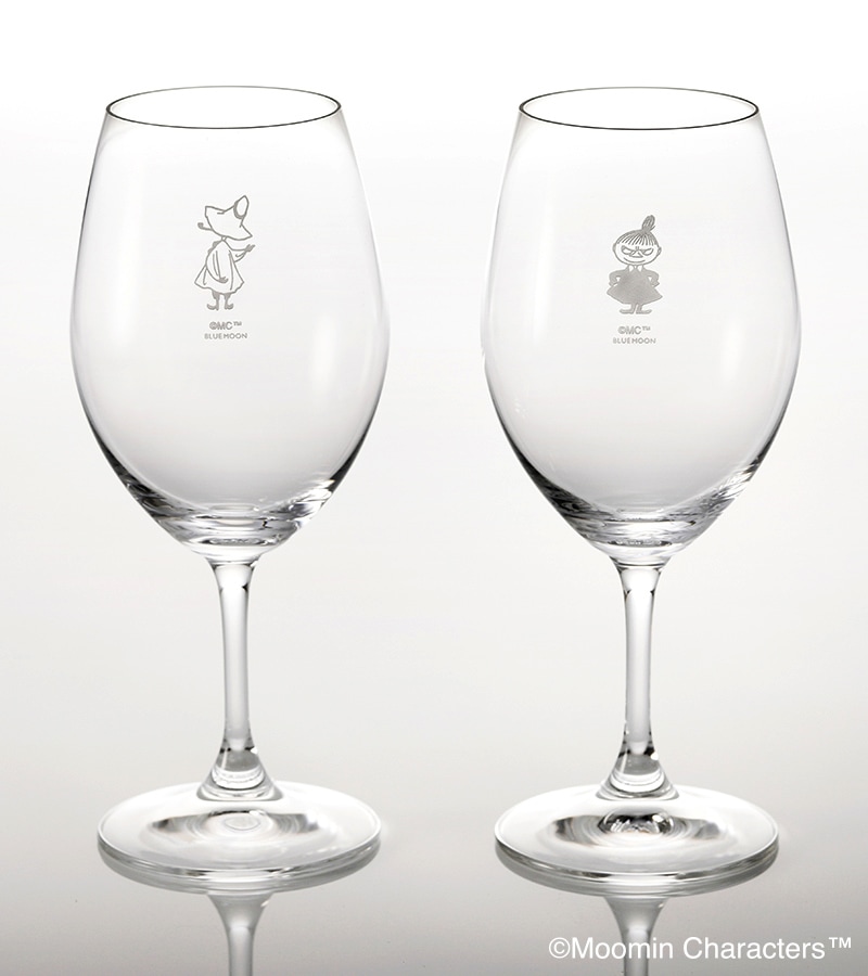 ムーミンワイングラスペア（スナフキン&リトルミイ）／リーデル ku186-028-r