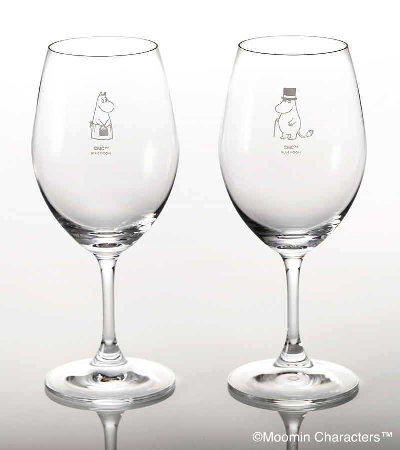 ムーミンワイングラスペア（ムーミンパパ&ムーミンママ）／リーデル ku186-029-r