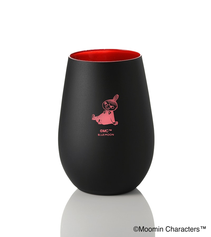ムーミンタンブラー／Black+Red（リトルミイ） ku186-034-r
