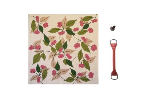 ウオーク社　ふろしきハンドセット（ペンサミエント/ベージュ）