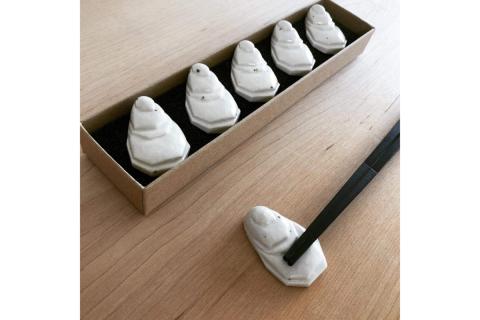 岩屋工房 牡蠣殻箸置き5個セット