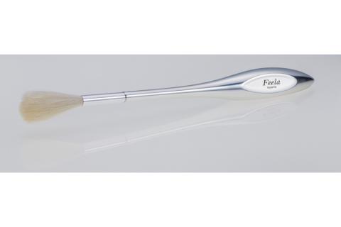 リラックスブラシ　古羊毛　Feela type-R クローム