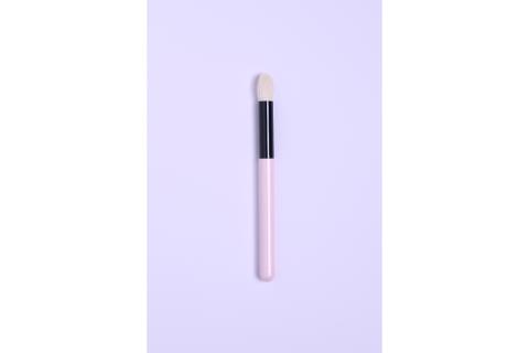 高級化粧筆 古羊毛 なでしこ パールピンク シャドウブラシ