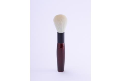 最高級化粧筆 古羊毛 月 会津塗はなぬり 2本セット （フェイス/シャドウ）