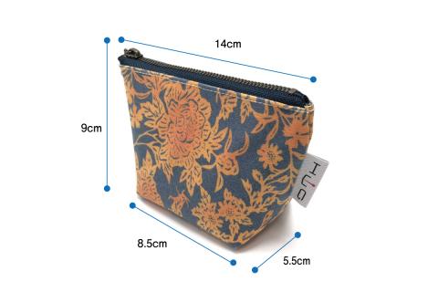 舟形 ミニポーチ 金唐紙 2色セット [HUG-はぐ-]