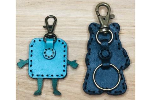 呉氏＆ヤブver2 レザーキーホルダーセット