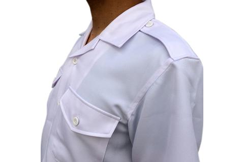 【船員服】半袖開襟パイロットシャツ 4Lサイズ ku091-049-4l-r