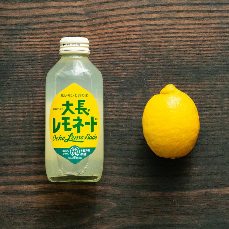 大長レモネード8本セット 昔懐かしいレトロ飲料 ku090-018-r