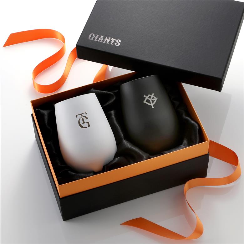 ジャイアンツ タンブラー White&Black/ペア　ku186-012-r