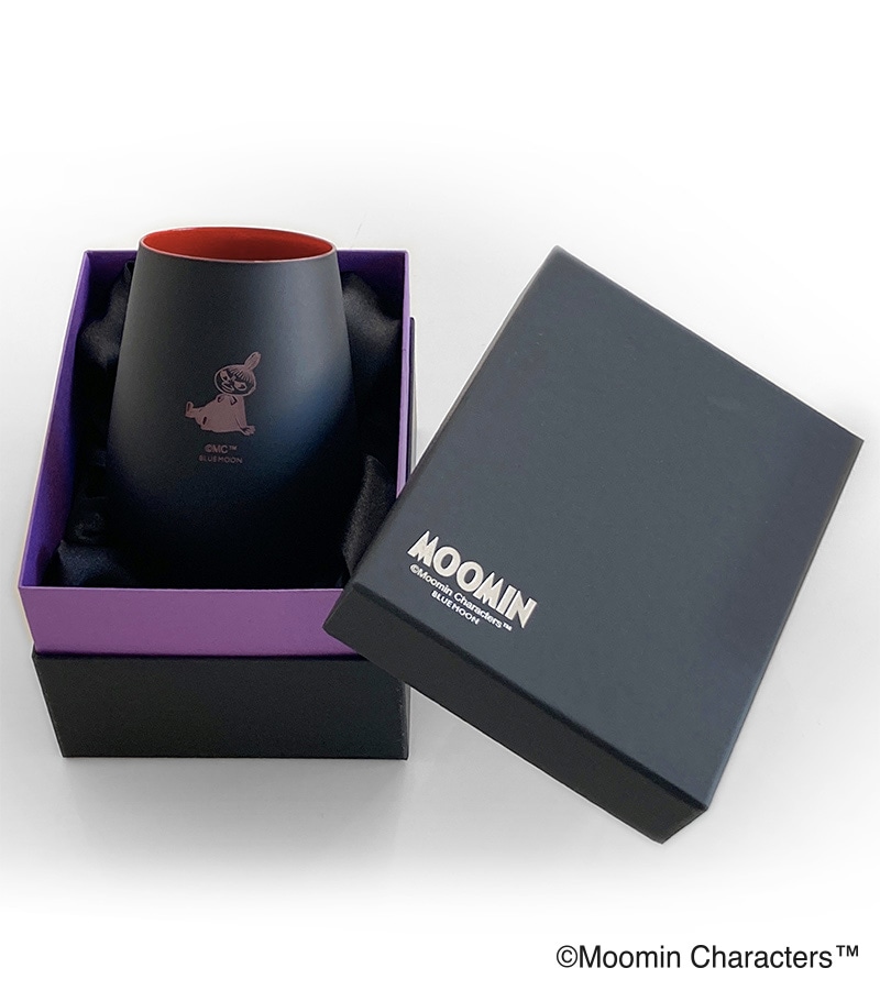 ムーミンタンブラー／Black+Red（リトルミイ） ku186-034-r