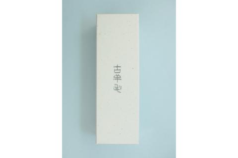 最高級化粧筆 古羊毛 花ウォールナット渋茶 シャドウブラシ