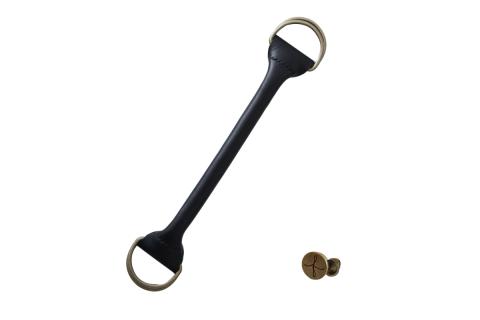 ウオーク社　Fキャリーふろしきハンド金襴緞子セット（クロ/ゴールド）