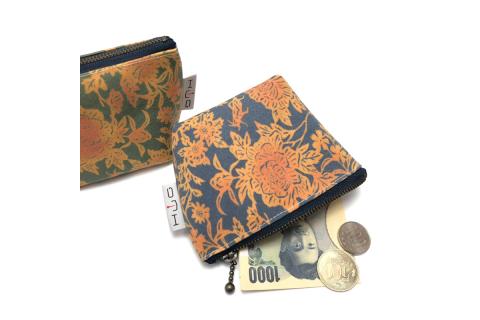 舟形 ミニポーチ 金唐紙 2色セット [HUG-はぐ-]