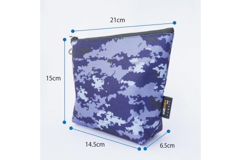 舟形ポーチ【海上自衛隊デジタル迷彩柄】[HUG-接ぐ-]