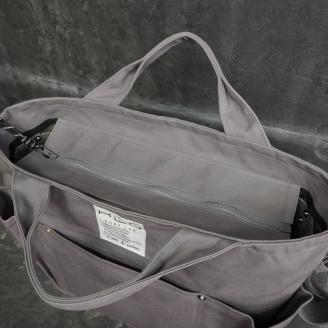 2way ショルダーバッグ L・[HUG-はぐ-]　グレー